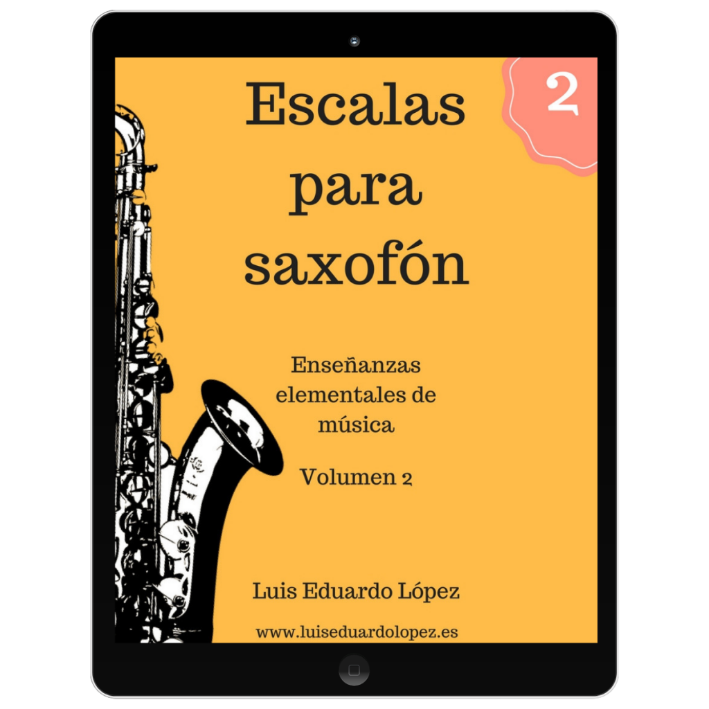 Escalas para saxofón. Volumen 2